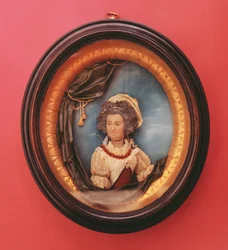 Retrato en miniatura de Mary Berry (1763-1852)